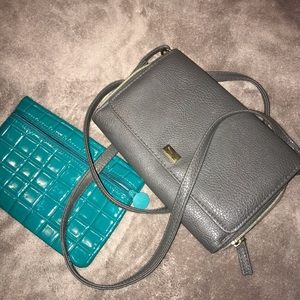 Crossbody handbag & ipsy pouch 💕
